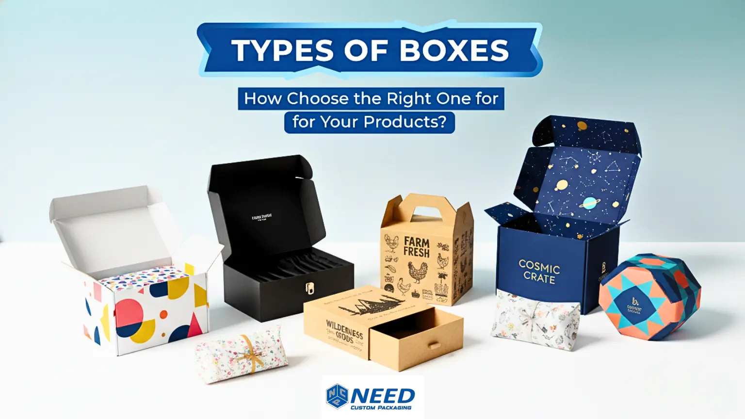 Types of Boxes How to Choose the Right One for Your Products